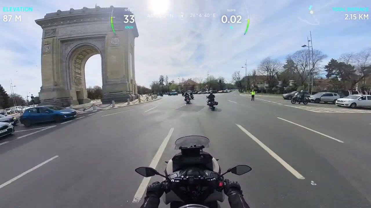 Yamaha Tricity 300 Bucharest Motorcycle Parade