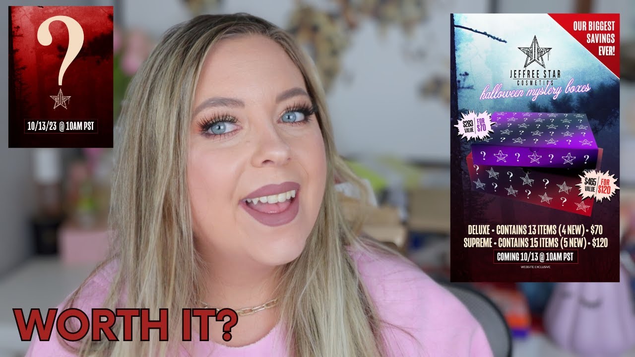 JEFFREE STAR HALLOWEEN MYSTERY BOXES 2023 | STILL SELLING PAST EXCLUSIVES FOR CHEAP!