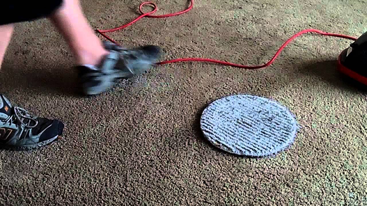 Wet-Bonnet Clean Method With Oreck Orbiter From July 10, 2015