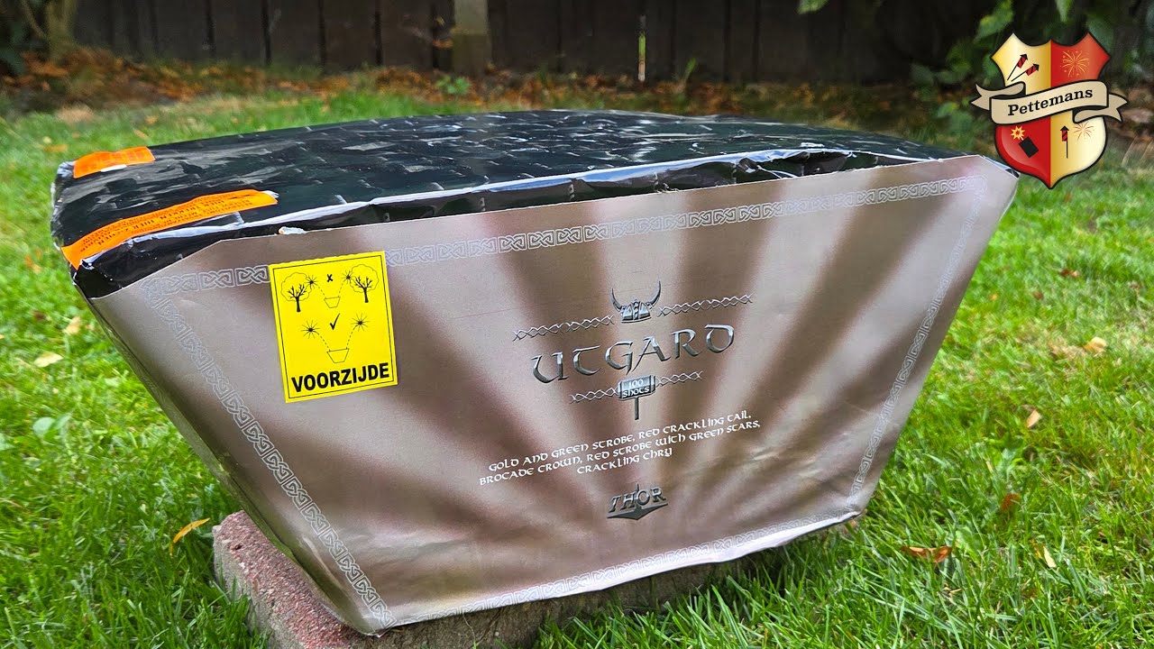 Utgard - Thor Waaier cake 100sh Vuurwerk