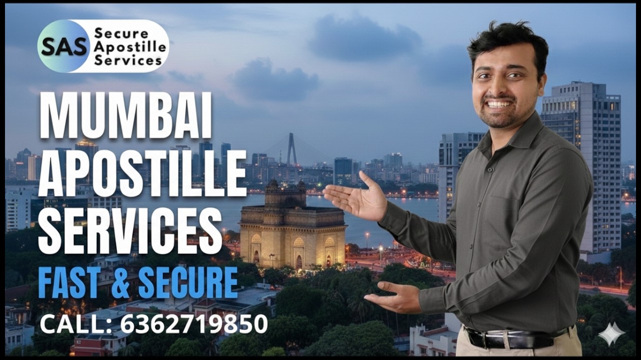 Apostille Services in Mumbai Explained | Process, Cost & Timeline (Step-by-Step Guide)