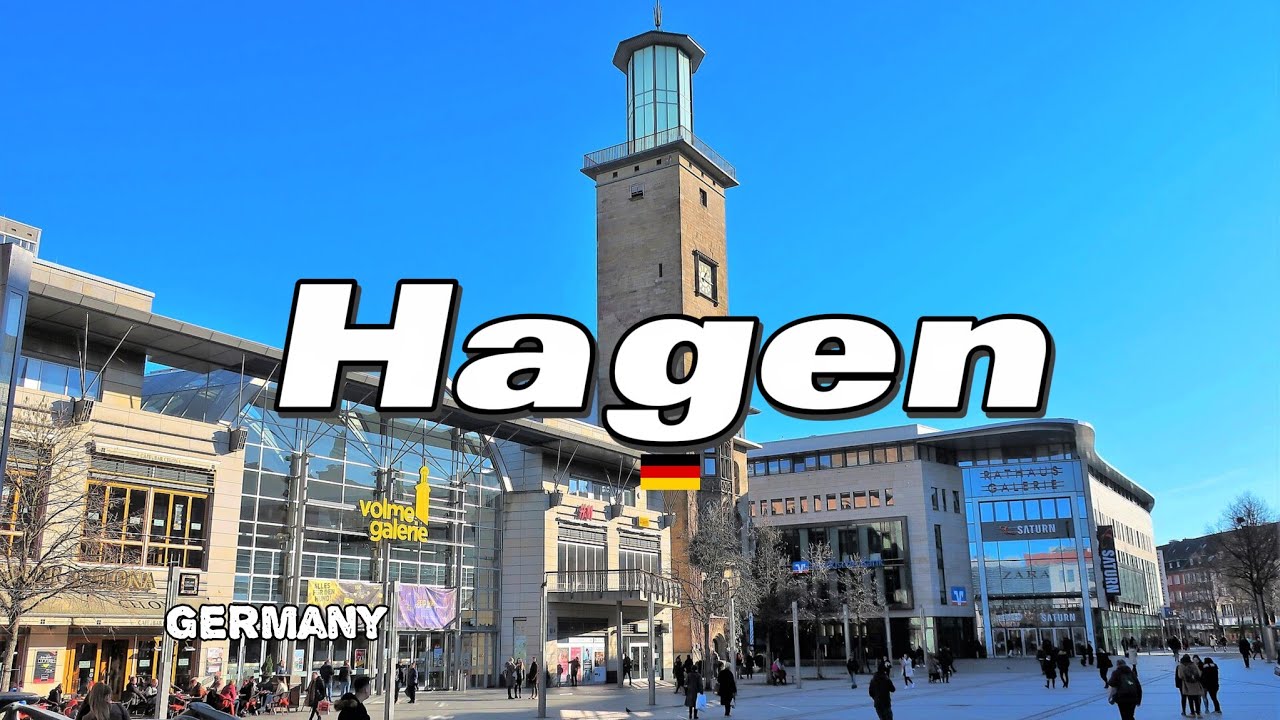 Hagen Germany 🇩🇪 Walking Tour in Hagen: Unveiling the Green Gateway of the Ruhr, 2025