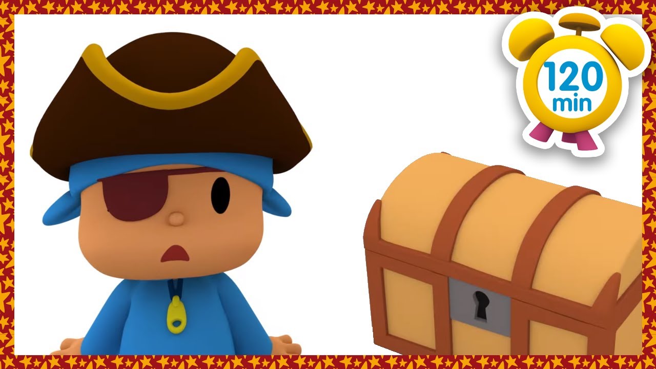 ☠️ POCOYÓ en ESPAÑOL - El Tesoro Pirata [ 120 minutos ] | CARICATURAS y DIBUJOS ANIMADOS para niños