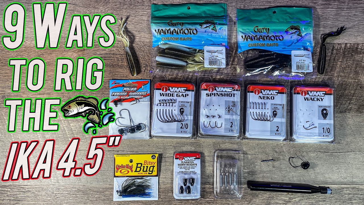 How to Rig the Gary Yamamoto IKA 4.5
