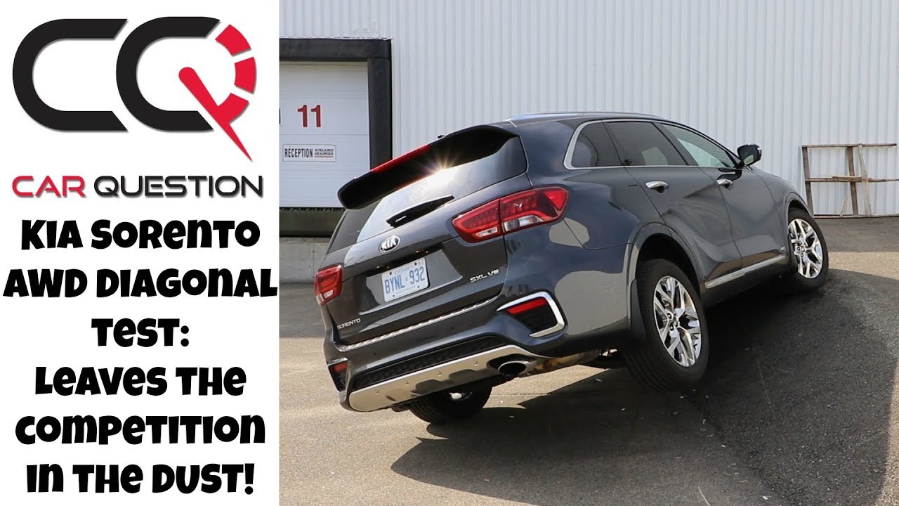 2019 Kia Sorento Dynamax AWD Diagonal test | Major performance!