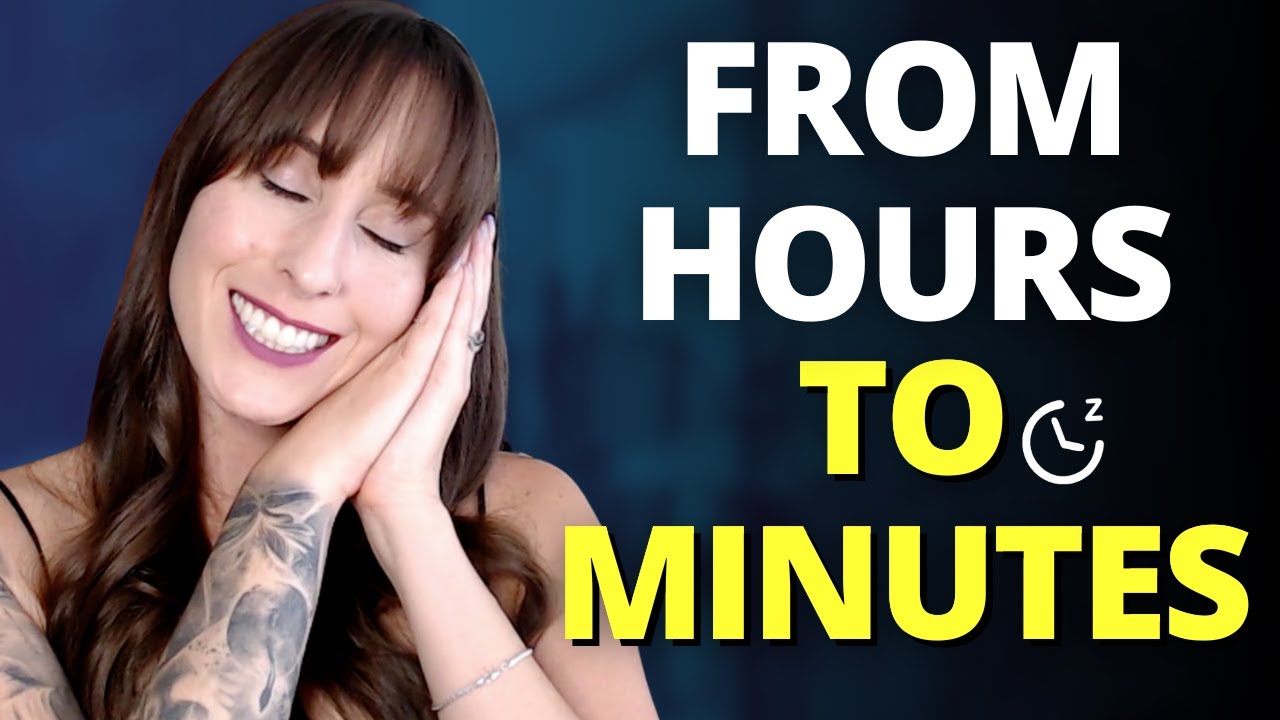 How to FALL ASLEEP in MINUTES (Even If It Takes You Hours Right Now)