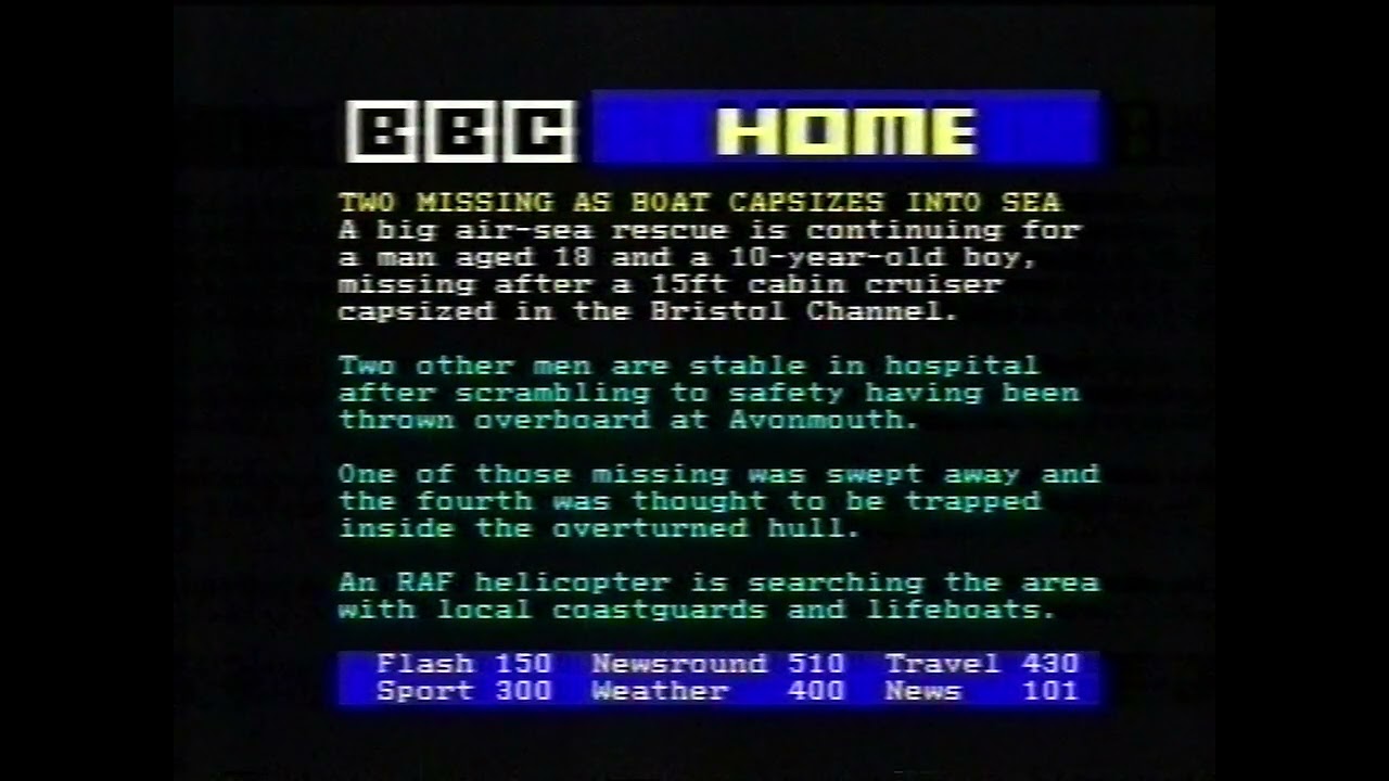 BBC2: Pages from Ceefax into BBC Learning Zone - Sunday 12th (early hours of Mon 13th) January 1997