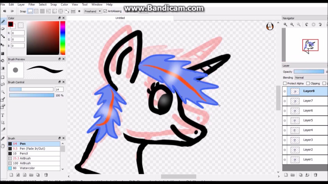 Tutorial- how to make and export a GIF in FireAlpaca