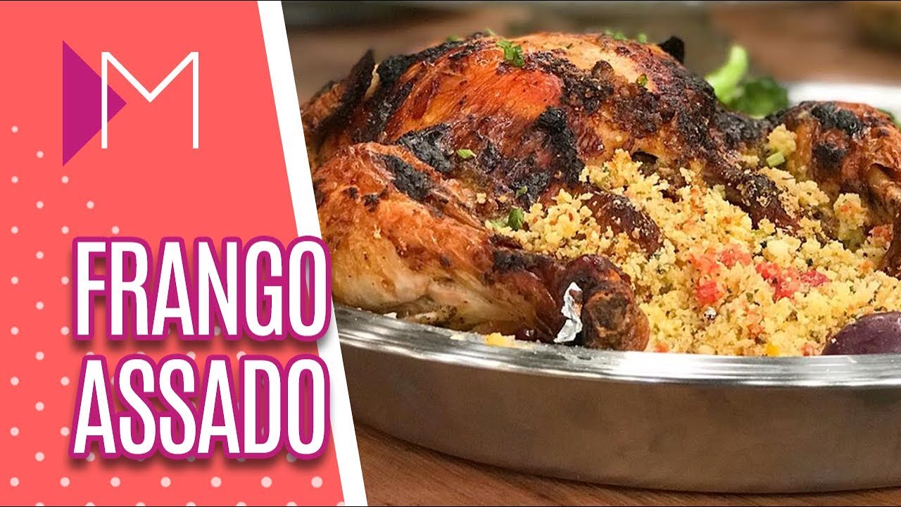 Frango assado e recheado - Mulheres (04/10/2019)