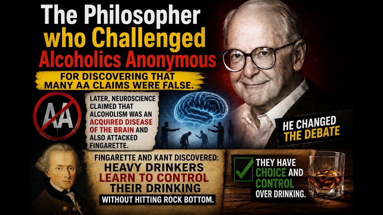 Alcoholism Isn't a Disease: How AA and the Media Cancelled Herb Fingarette for disputing AA's claims