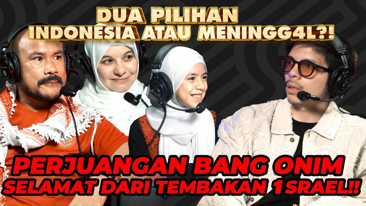 LOLOS TEMBAKAN 1SR4AEL. Meninggal atau ke INDONESIA. BANG ONIM BONGKAR YG TERJADI DI G4Z4