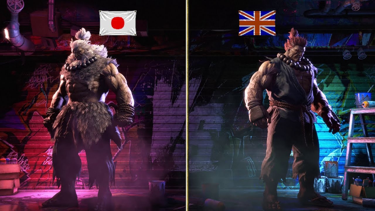 Street Fighter 6 Season 1 ~ Select Screen ~ Voices Comparison