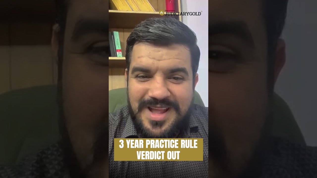 3 YEAR PRACTICE RULE VERDICT OUT