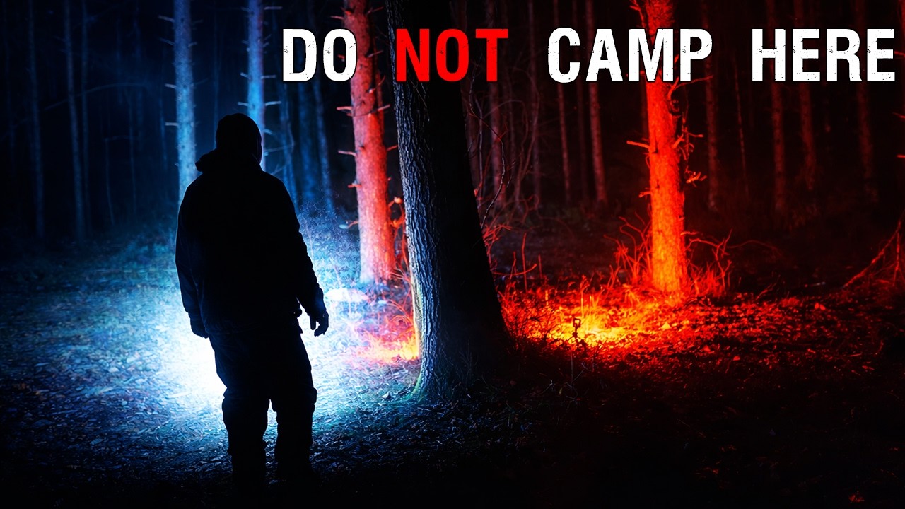 I was WARNED NOT TO GO to this FOREST - TERRIFYING NIGHT of CAMPING