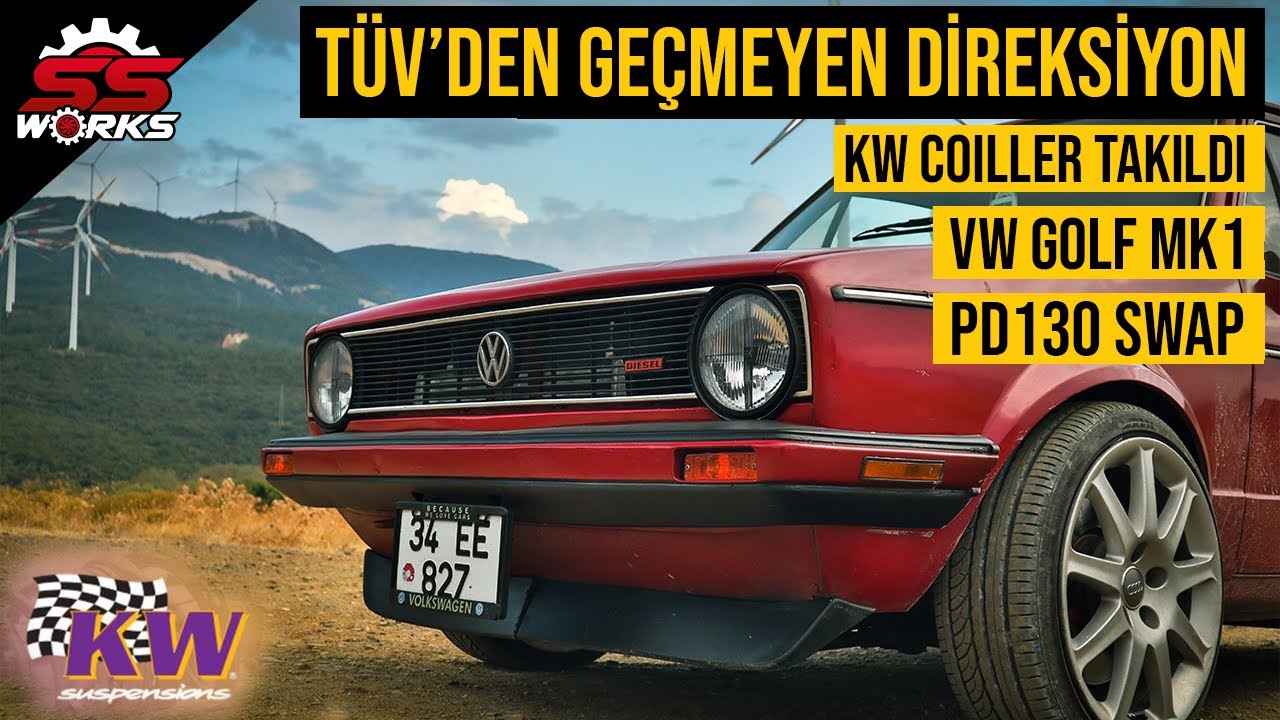 2 BAR BASALIM MI ? (VOLKSWAGEN GOL MK1 PD130 SWAP) SSWORKS