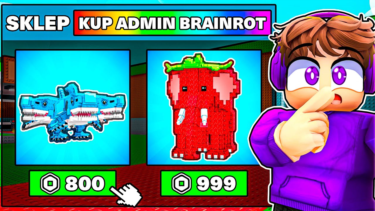 Steal a Brainrot, Ale to PŁAĆ, żeby WYGRAĆ! 🤫💸