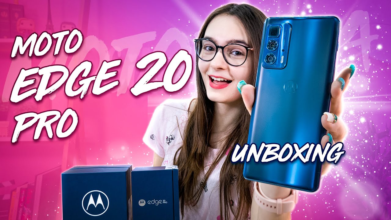 MOTO EDGE 20 PRO - O SMARTPHONE TOP de LINHA da MOTOROLA! UNBOXING E PRIMEIRAS IMPRESSÕES!