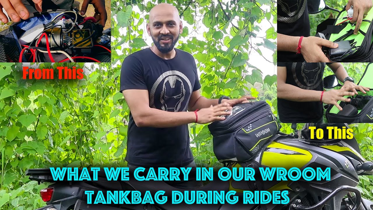 What's in our Wroom JARVIS Universal tank bag?