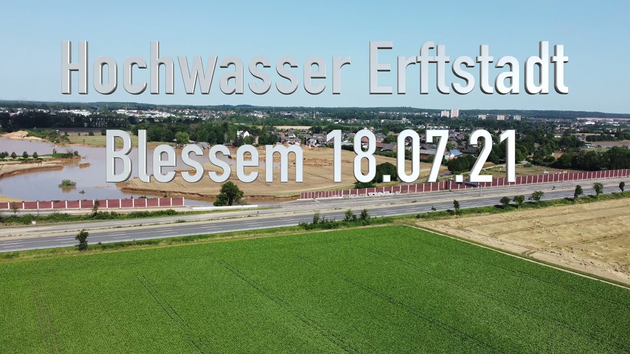 Hochwasser Erftstadt Blessem 18.07.21