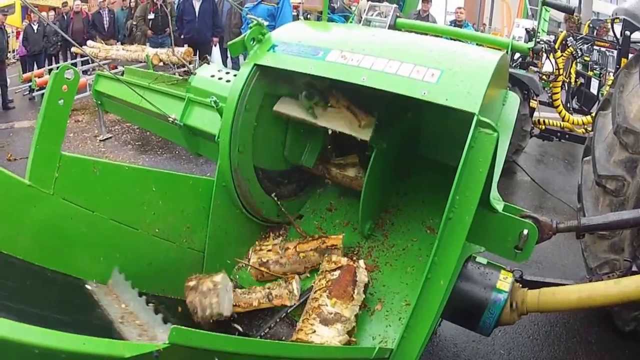 Bilke S3 Holzspalter in der KoneAgria Ausstellung 2013