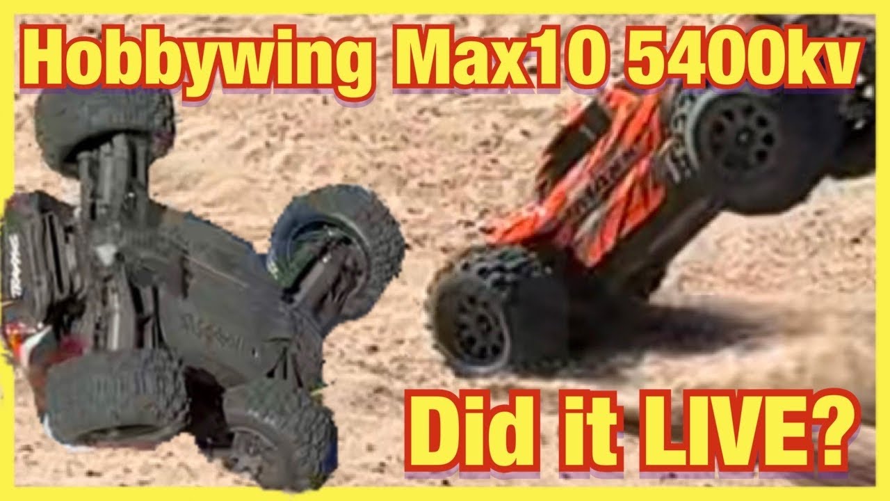 MiniMaxx Run 3 Hobbywing Max10 и 5400kv