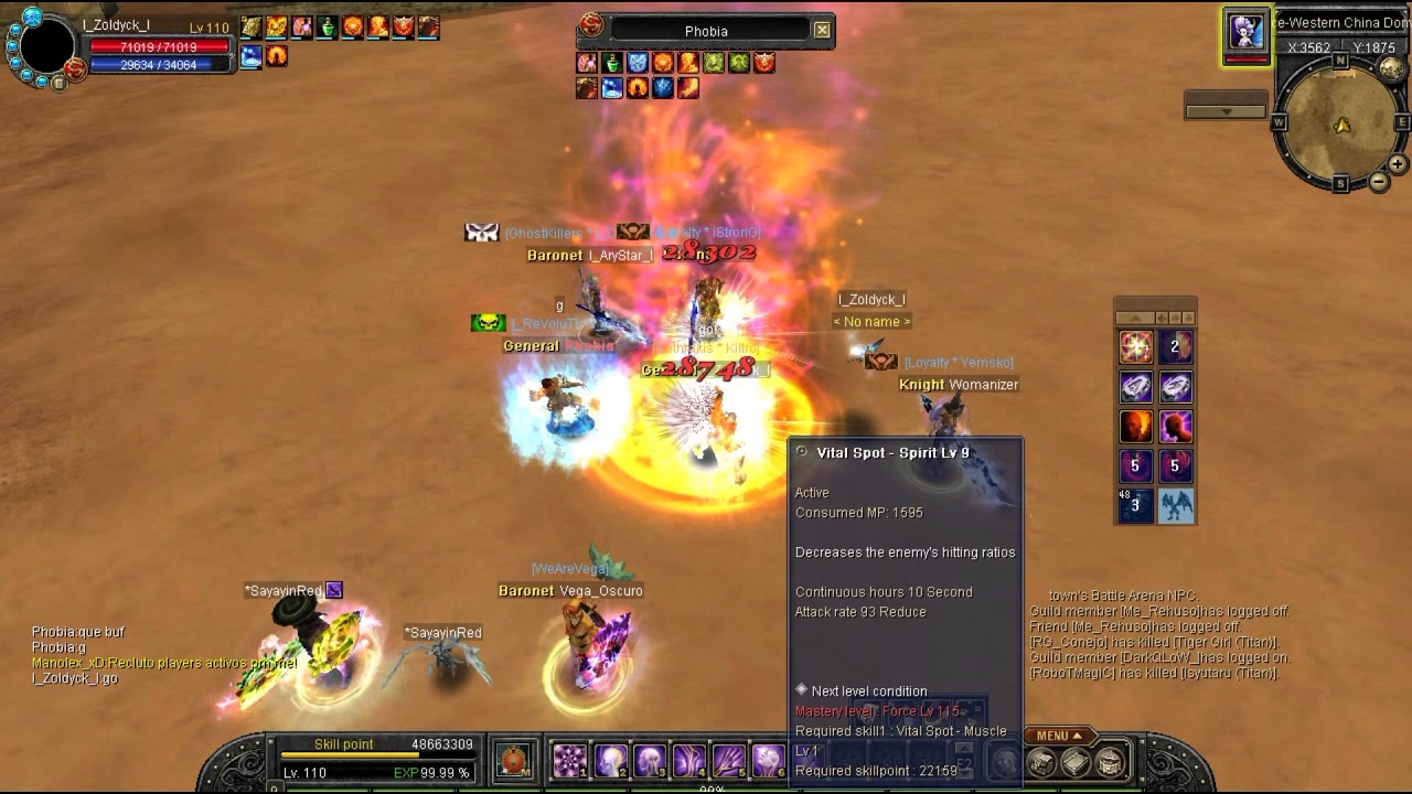 Glaive fire force  VS spear full Int /// Lost World