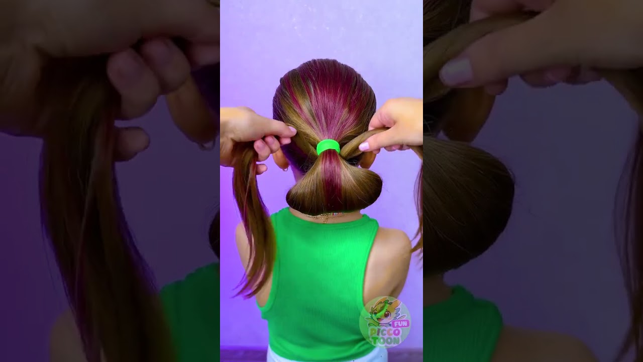 ✨ Fairy Hair Sparkle Time! 🧚 Fun & Easy Hairstyles for Kids 🎀