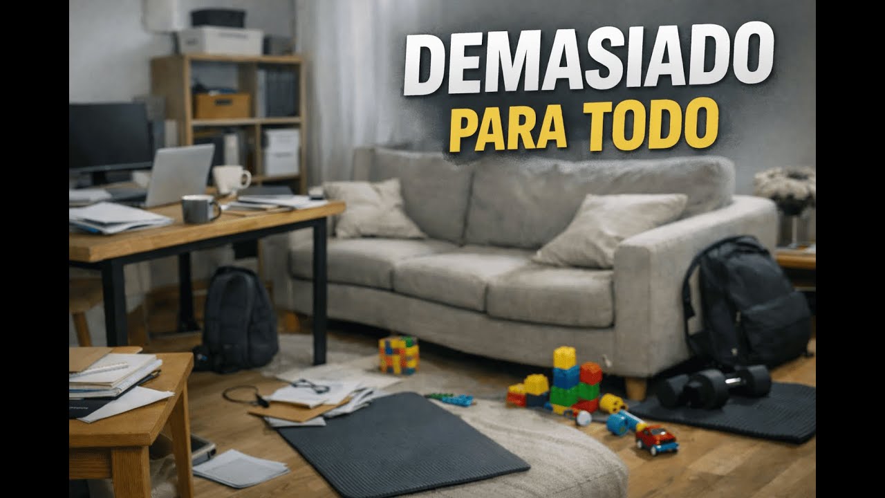 Cuando tu casa intenta servir para todo… y no descansas nunca