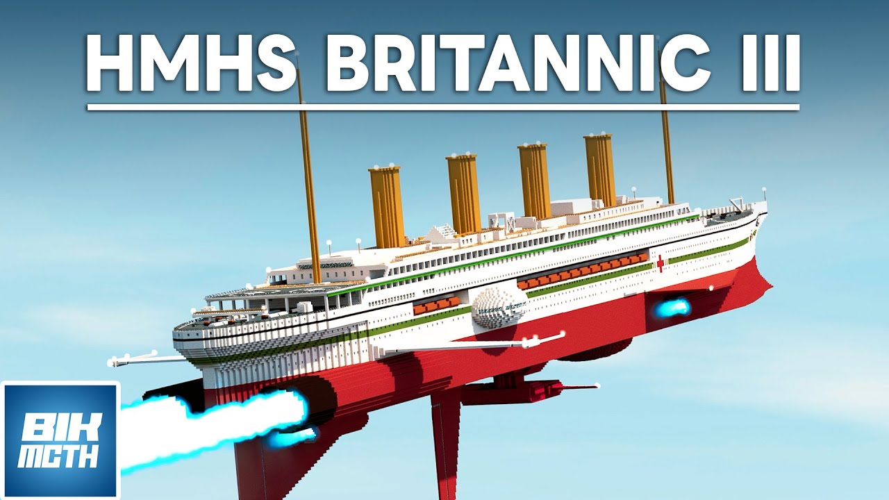HMHS BRITANNIC III - Minecraft Animation
