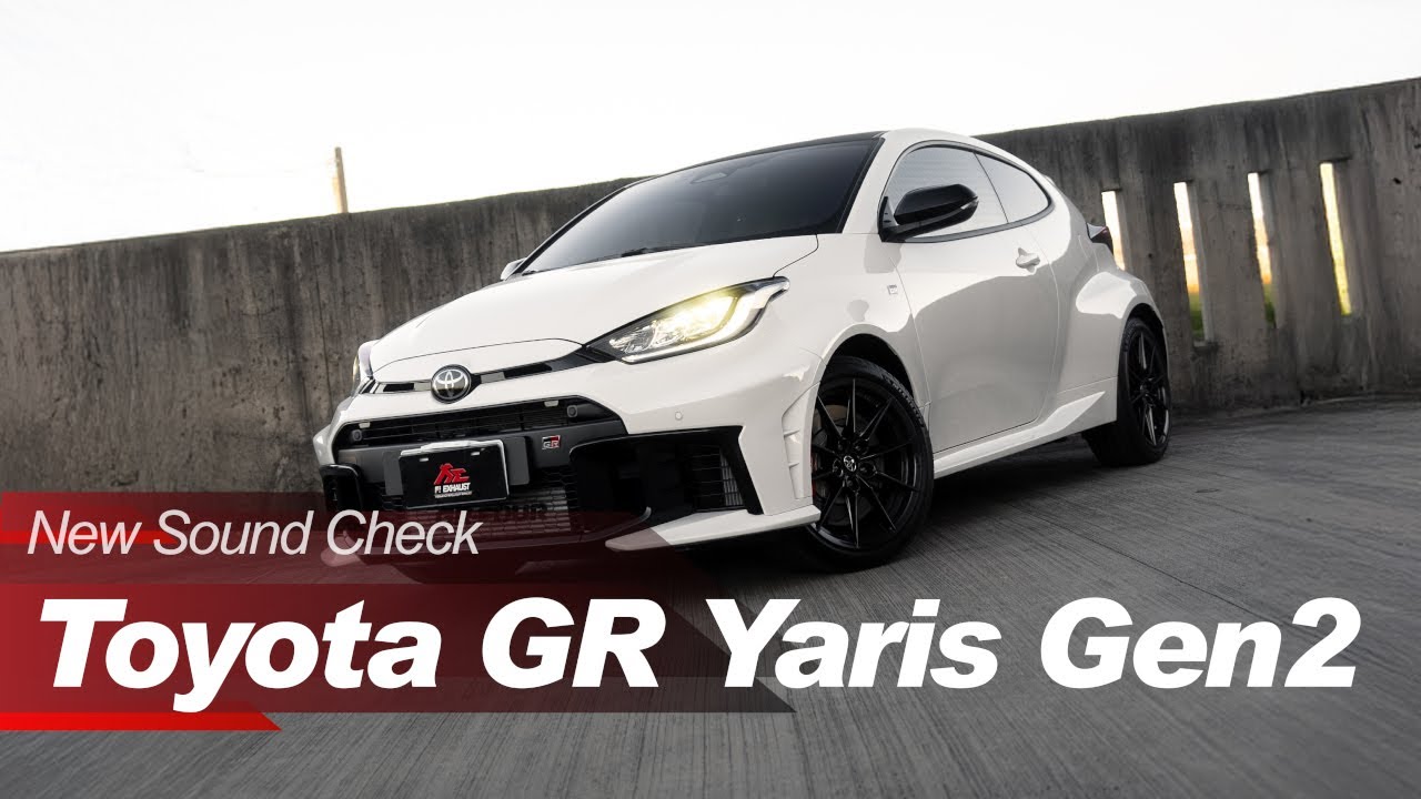 2025 Toyota GR Yaris Gen2  Sound Test, Flybys, Idle Rev w/ Valvetronic Fi EXHAUST Catback