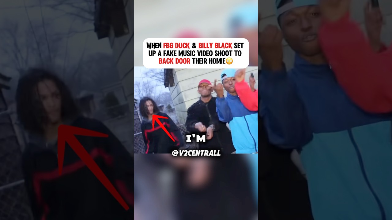 When FBG Duck & Billy Black Set Up A Fake Music Video To Back Door Their Homie😳 #chiraq #drill