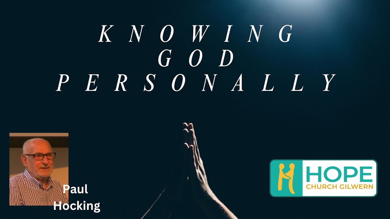 Knowing God Personally