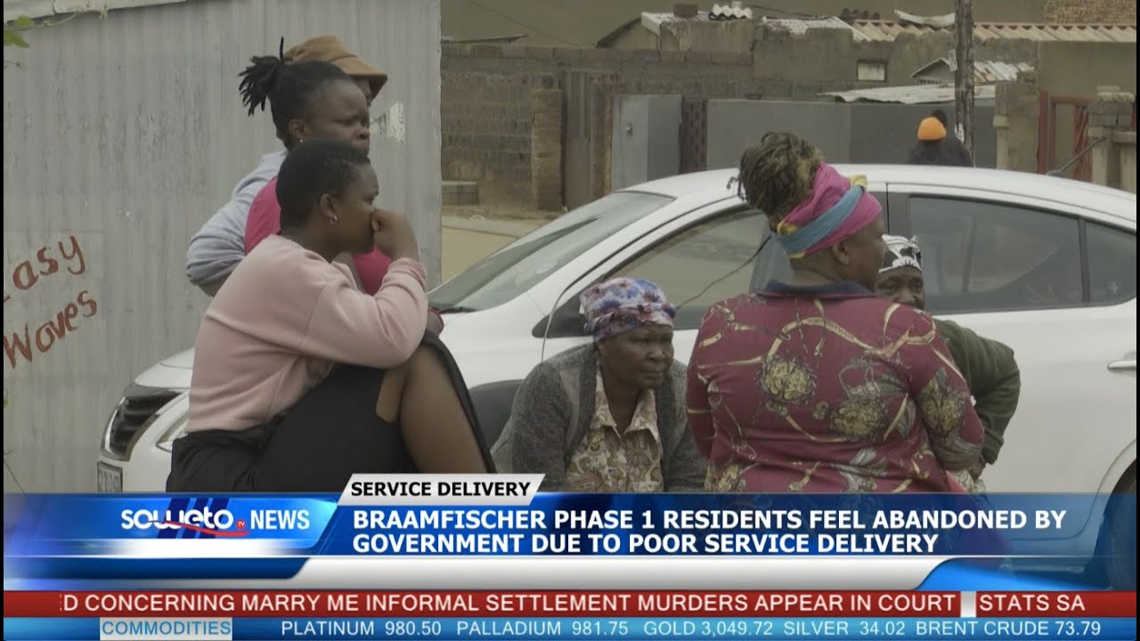 SOWETO TV NEWS | BRAAMFISCHER RESIDENTS FEEL ABANDONED BY GOVERNMENT DUE TO POOR SERVICE DELIVERY