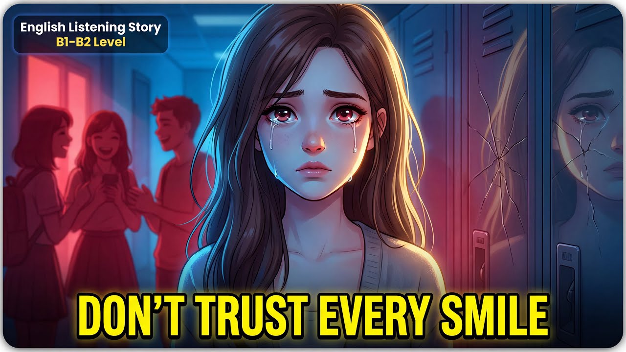 Don’t Trust Every Smile | English Listening Story ( B1–B2 Level)