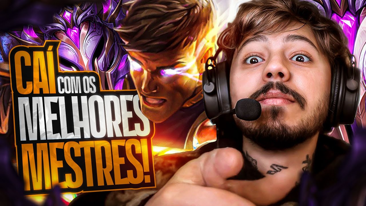 CAÍ COM OS MELHORES MESTRES DO SERVIDOR