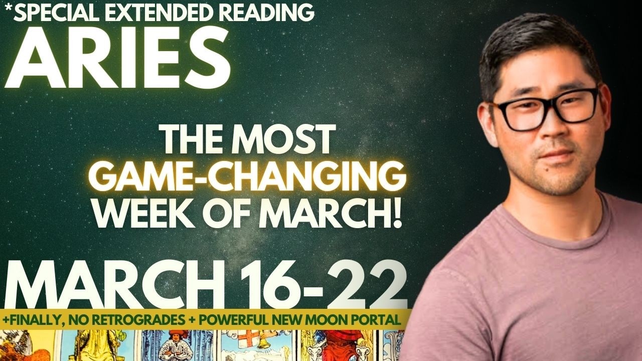 Aries - RARE SPREAD THAT NEVER HAPPENS - BIGGEST CHANGE YOU EVER SEEN! 🌠 March 16-22 Tarot Horoscope