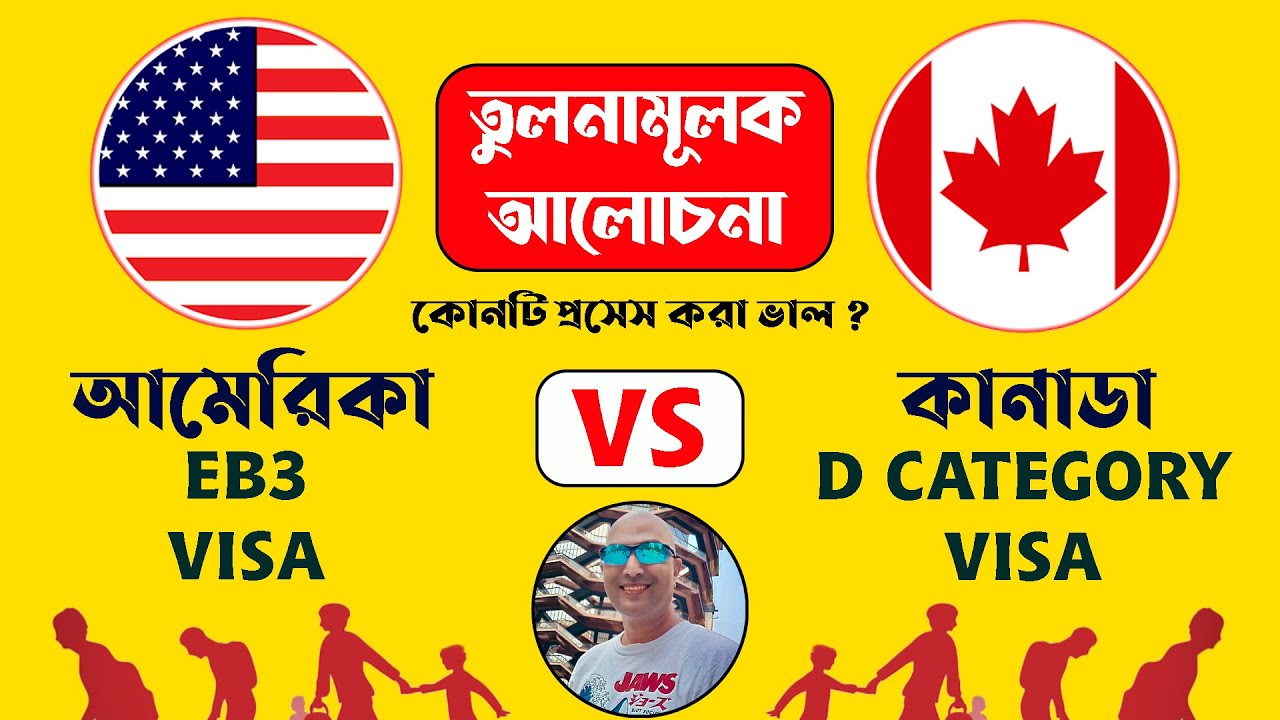 US EB3 Visa For Bangladeshi | Canada D Category Visa | US EB3 Visa | Canada D Category | EB3