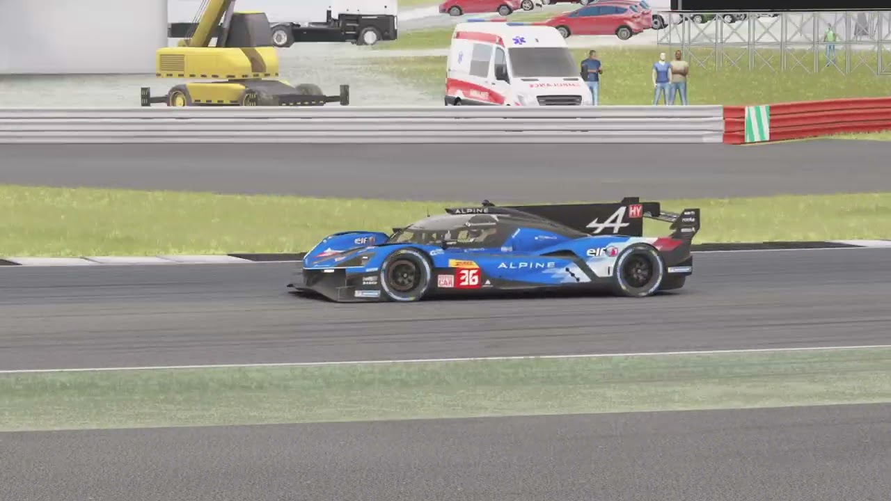 VRC ALPİNE A424 HYPERCAR SİLVERSTONE PRACTİCE
