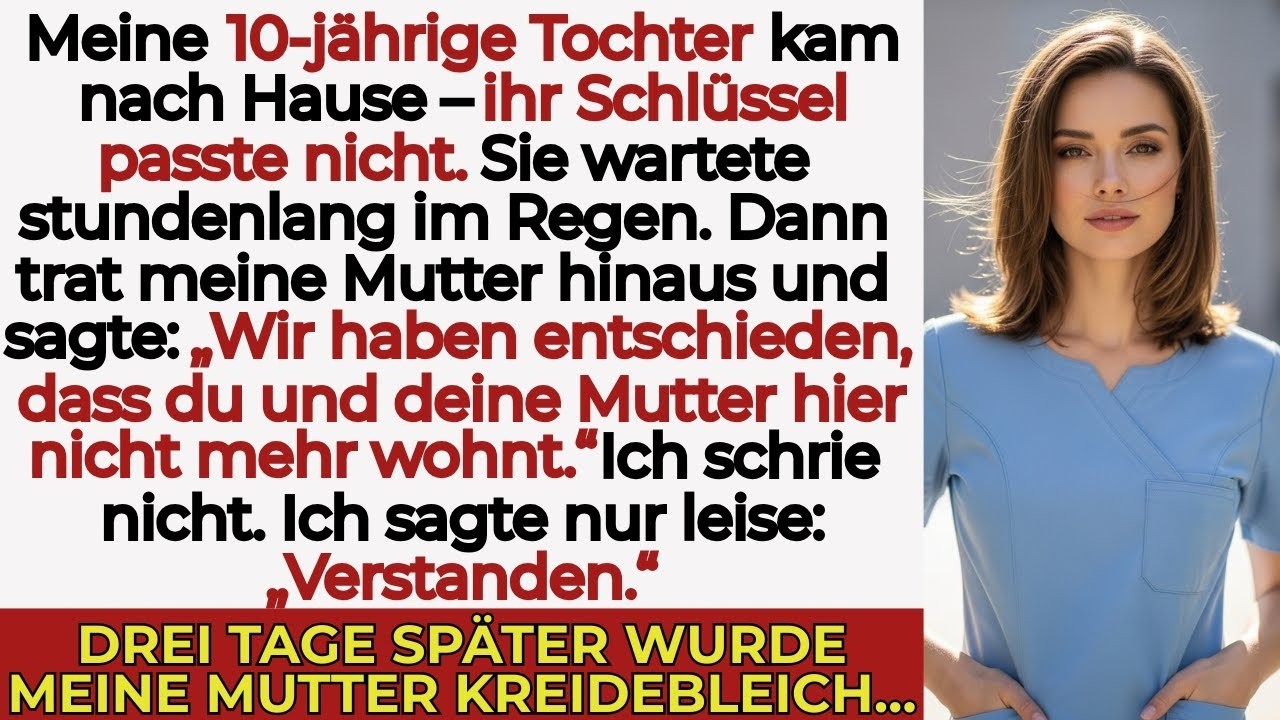 Beim Familienessen sagte meine Mutter  „Du wohnst hier nicht mehr“ – ich nahm meine Tochter und