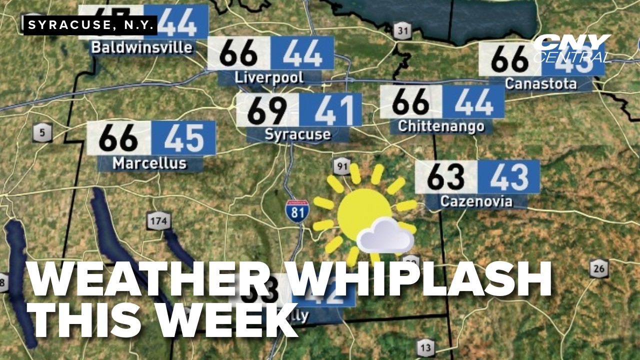 Weather whiplash this week as temperatures change up