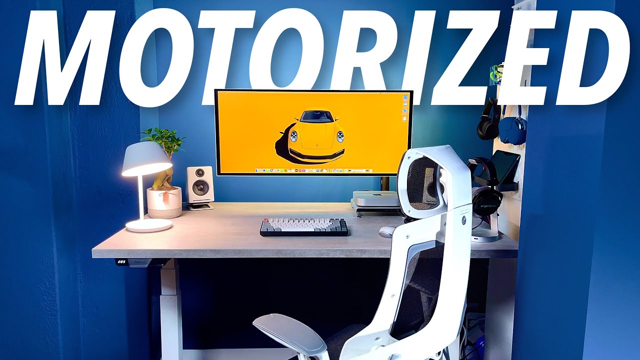 Scrivania MOTORIZZATA + Mac Mini M1 e si VOLA - Desk Setup 2021