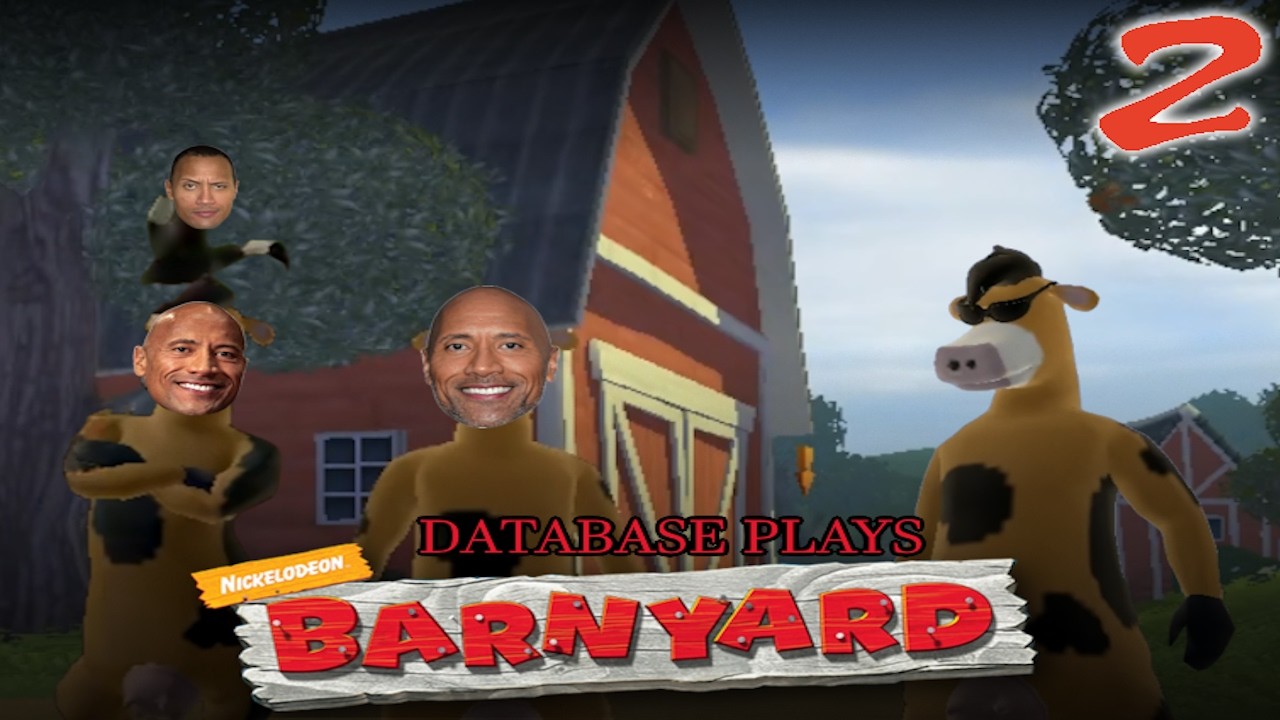 PLAYING POOL IN THE BARNYARD. | THE DATABASE plays BARNYARD (2)