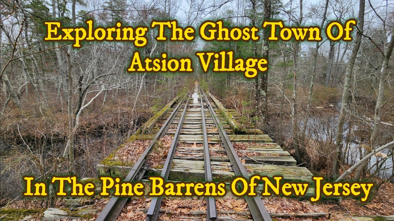 Exploring The Ghost Town Of Atsion Village In The Pine Barrens Of NJ w/ Fuzz The Piney