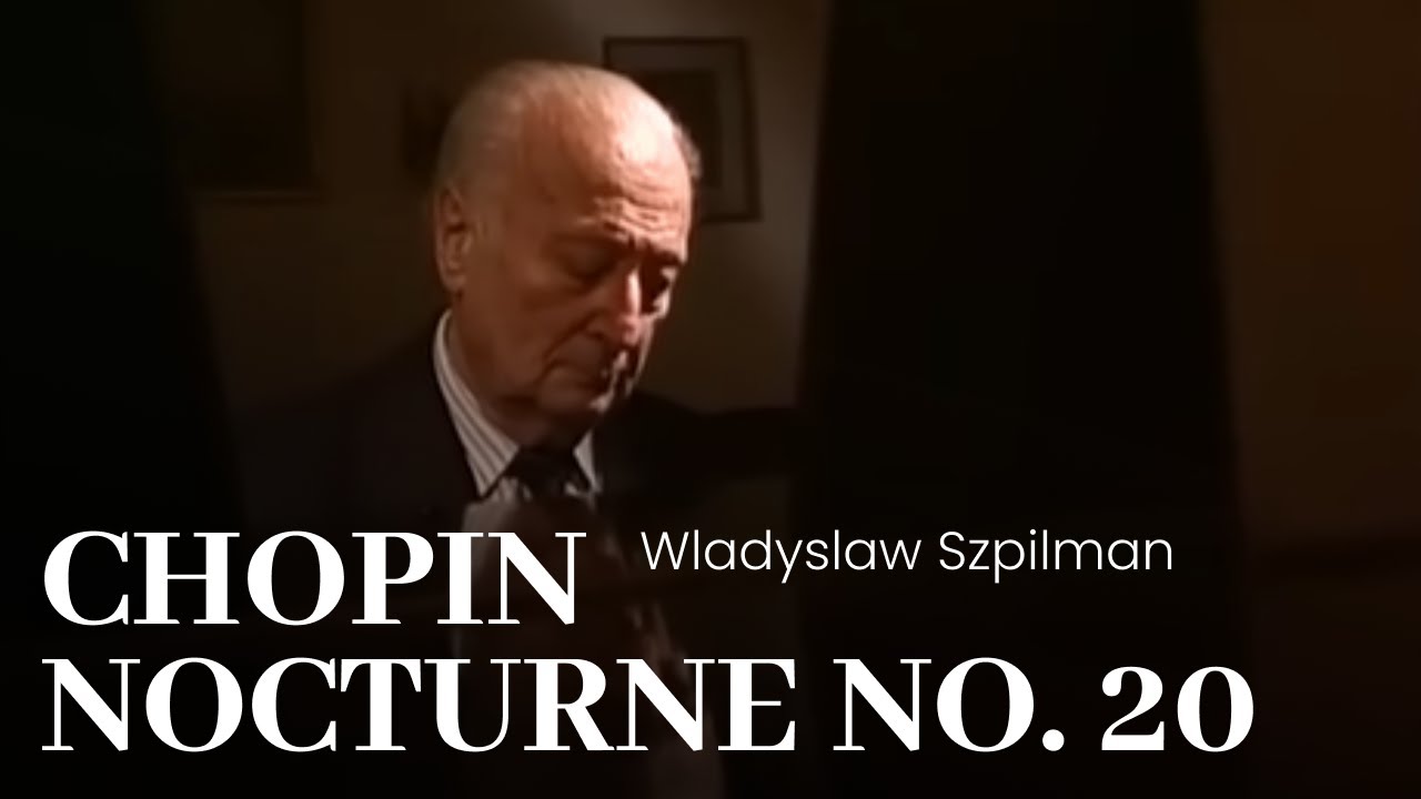 Chopin Nocturne No. 20 - Wladyslaw Szpilman [ 1HR ]