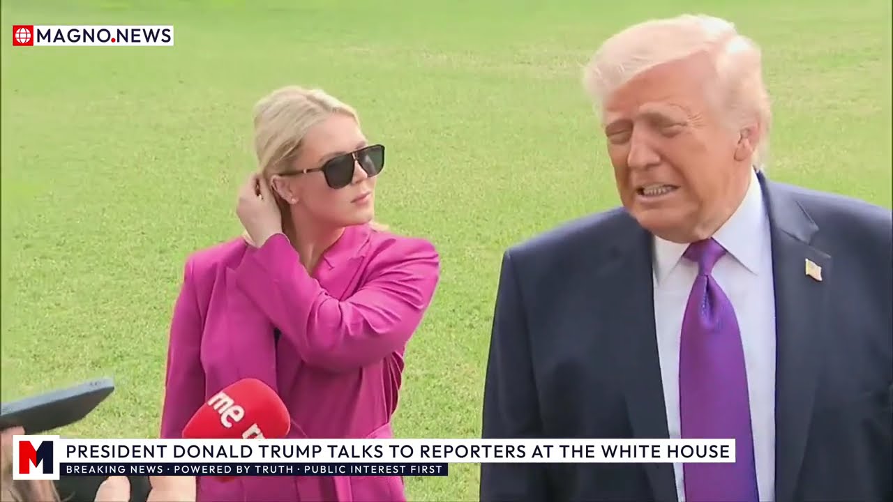 🇺🇸 Donald Trump Takes Questions at The White House ahead of Ohio & Kentucky Campaign Stops