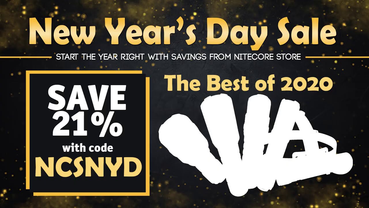 Nitecore Store - New Years Weekend Sale - 21% OFF for 2021