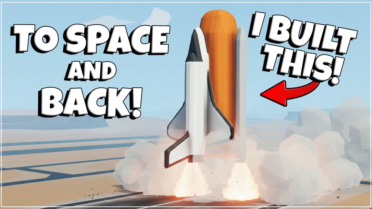 Can I build a fully functional Stormworks space shuttle?
