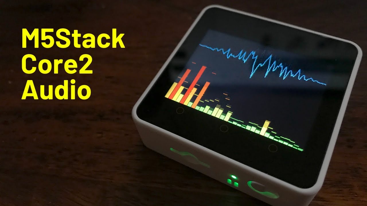 M5Stack Core 2 - Audio Input