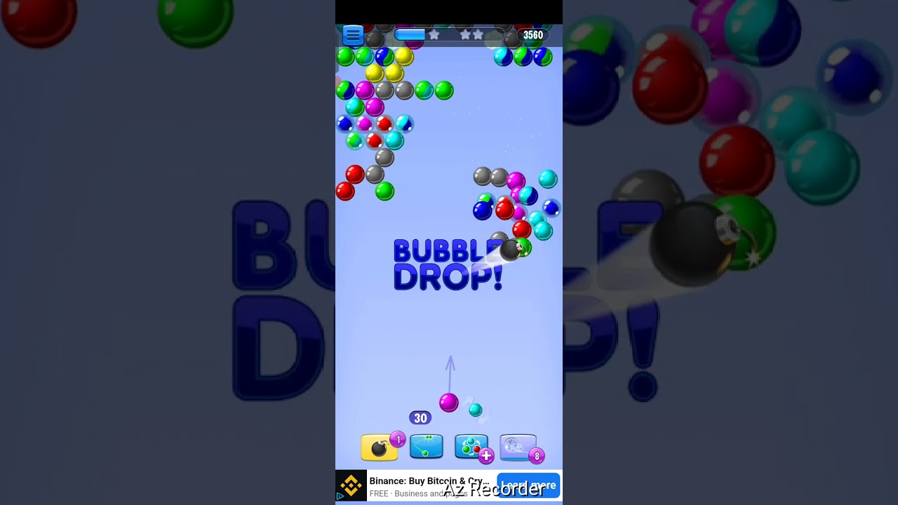 Game:Bubble Shooter Puzzle Level 415 POPPED UP ✌️