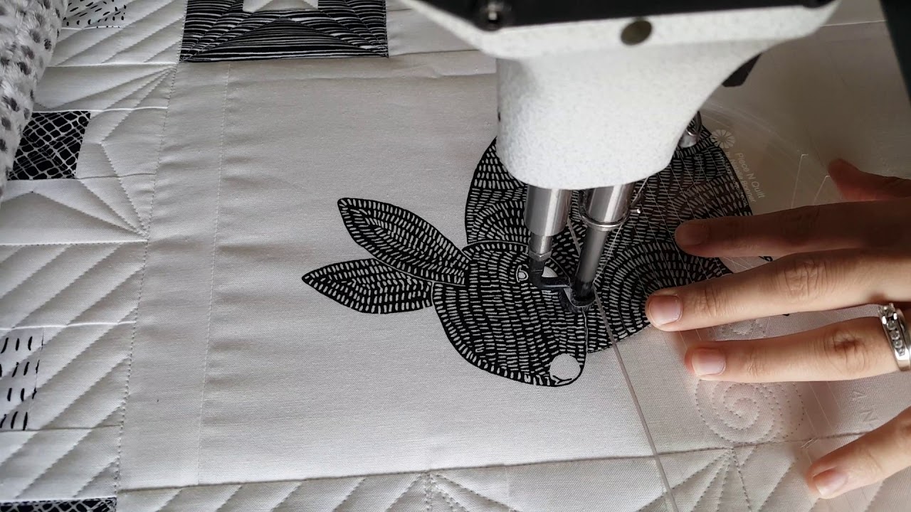 Bringing a Panel to Life with Machine Quilting by Natalia Bonner